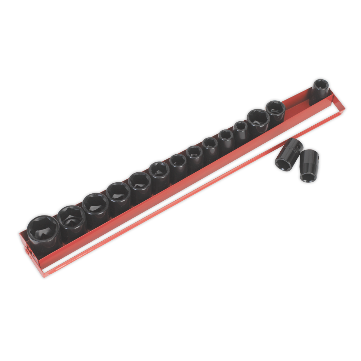 SEALEY - AK684 Impact Socket Set 16pc 1/2"Sq Drive Metric/Imperial