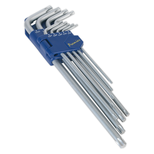 SEALEY - AK7148 TRX-Star* Key Set 9pc Extra-Long