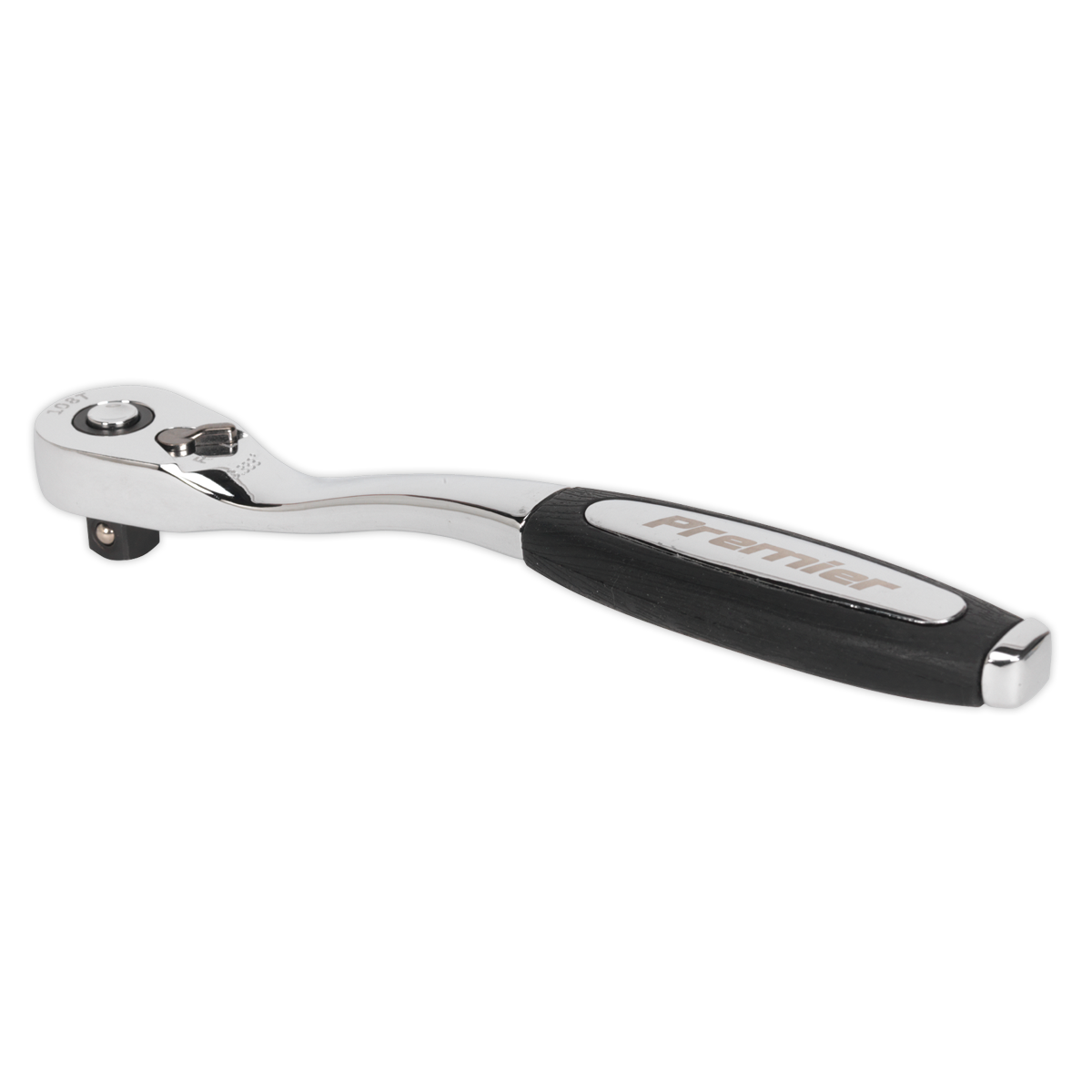 SEALEY - AK8974 Ratchet Wrench 3/8"Sq Drive Offset Pear-Head with Flip Reverse