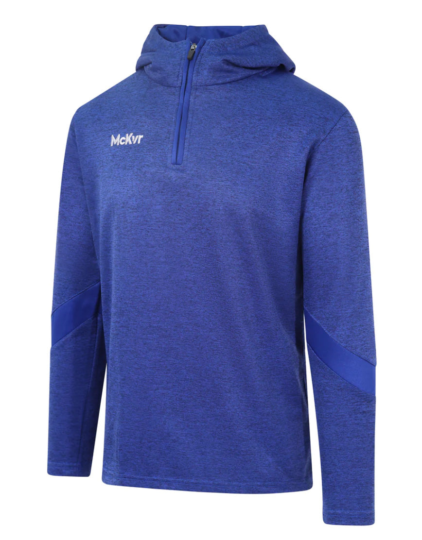 McKeever Core 22 Adult 1/4 Zip Hoodie - 4XL - Royal