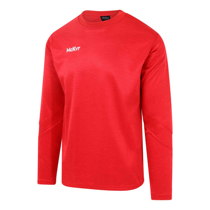 McKeever Core 22 Youth Sweat Top - 13 Years - Red