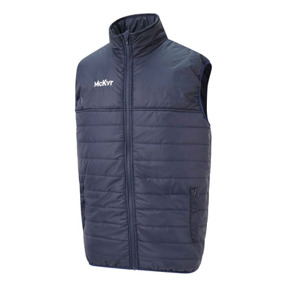 McKeever Core 22 Adult Padded Gilet - 4XL - Navy