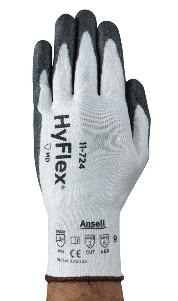 ANSELL HYFLEX 11-724 GLOVE WHITE S