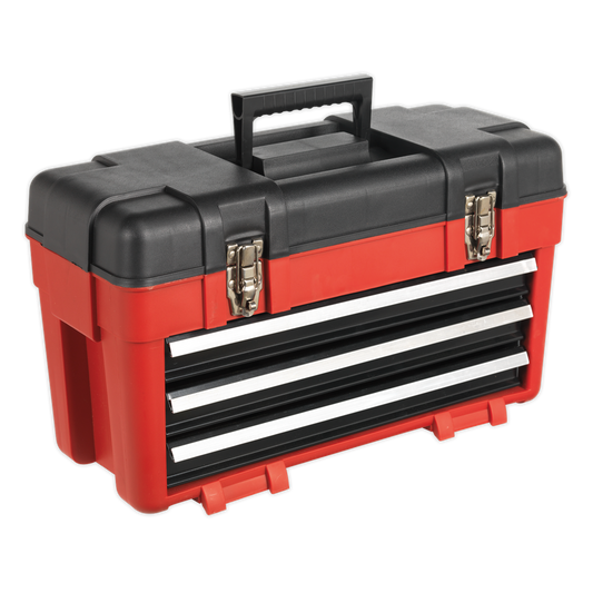 SEALEY - AP1003 Toolbox 585mm 3 Drawer Portable