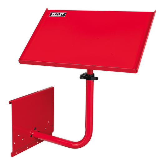 SEALEY - APLTS Laptop & Tablet Stand 440mm - Red