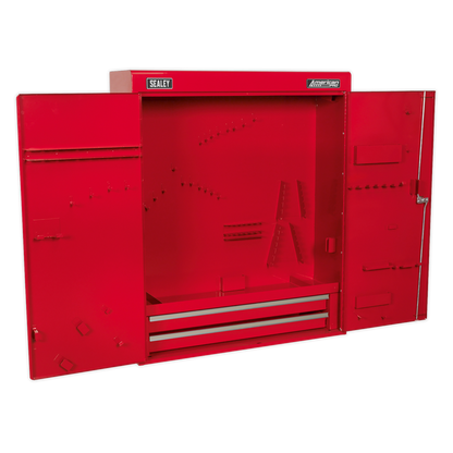SEALEY - APW750 Wall Mounting Tool Cabinet with 2 Drawers
