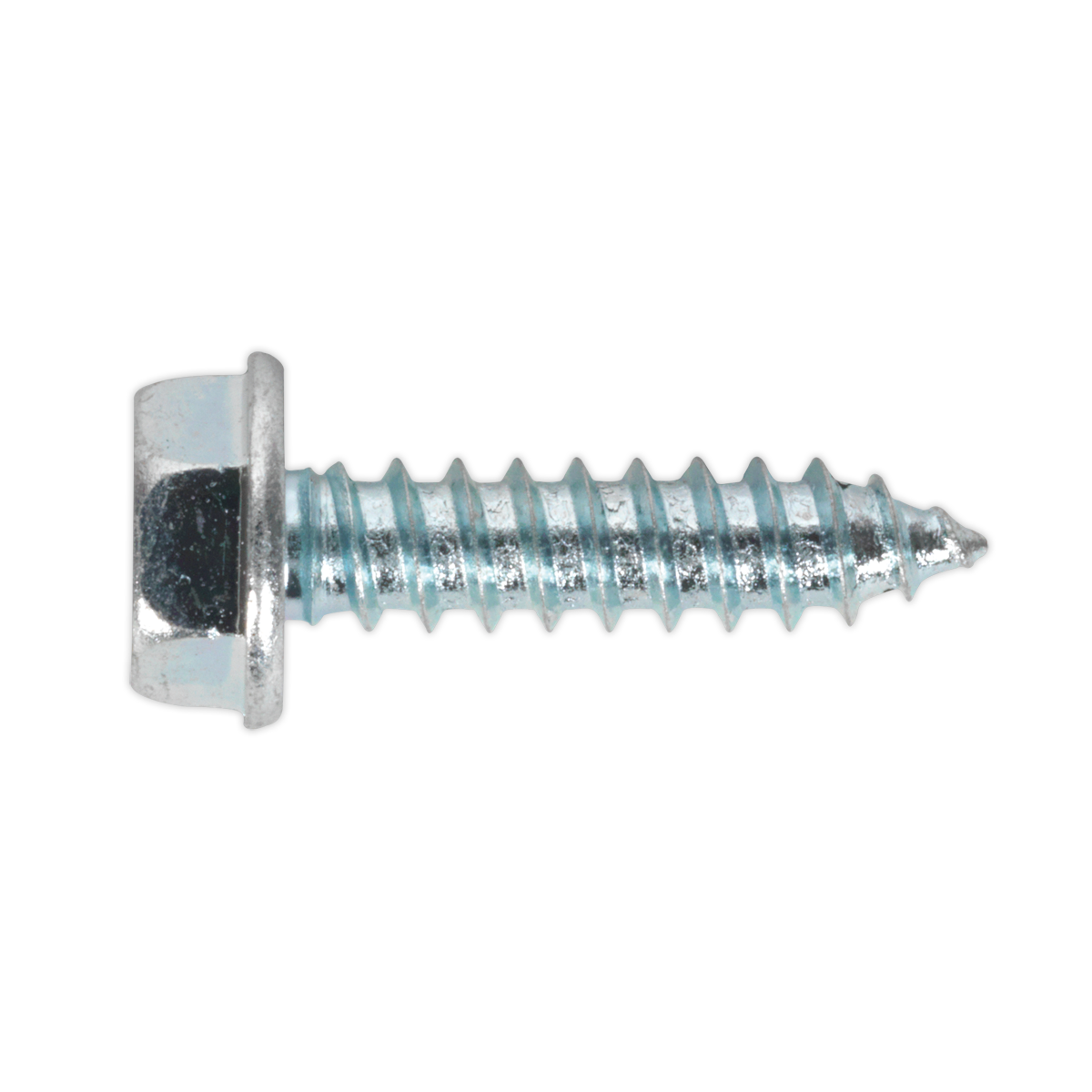 SEALEY - ASF103 Acme Screw Washer Faced Zinc #10 x 3/4" Pack of 50