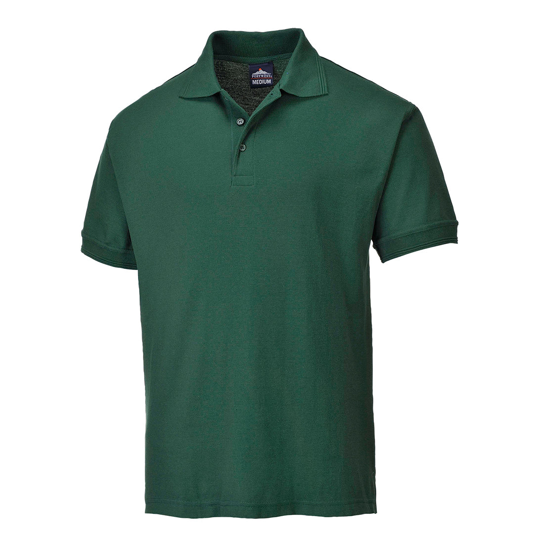 Portwest B210 - Bottle Green Sz L Naples Polo Shirt Workwear Corporate Wear