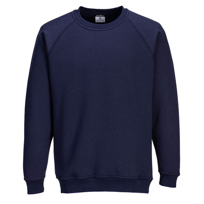 Portwest B300NARXL -  sz XL Roma Sweatshirt - Navy