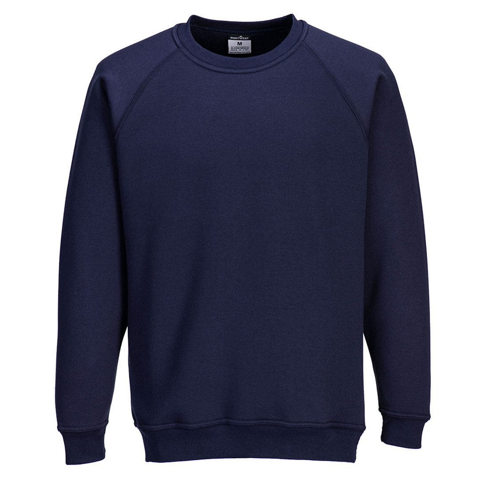 Portwest B300NARM -  sz M Roma Sweatshirt - Navy