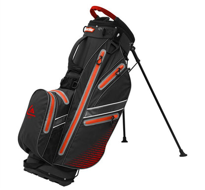 Longridge 2 Waterproof Stand Bag Black/Red