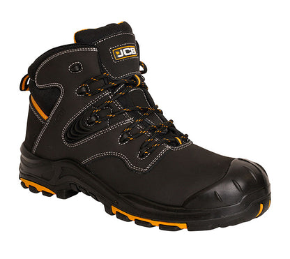 JCB WORKWEAR BACKHOE BOOT BLACK ALL SIZES