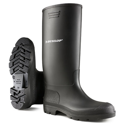 Dunlop - DUNLOP PRICEMASTOR Safety Wellington Boot BLACK sz 3 (380PP)