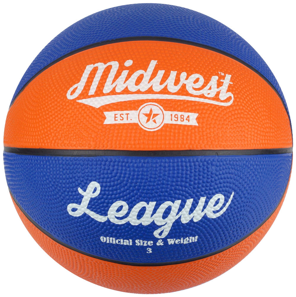 Midwest League Basketball Blue/Orange 3