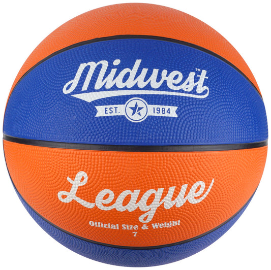 Midwest League Basketball Blue/Orange 7