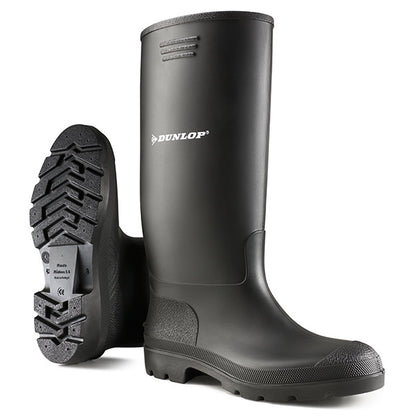 DUNLOP PRICEMASTER NON-SAFETY WELLINGTONS BLACK 04