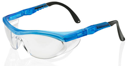 Beeswift Safety Spectacle - B-BRAND UTAH Spectacle CLR A/M BLUE - Clear / Blue Grey