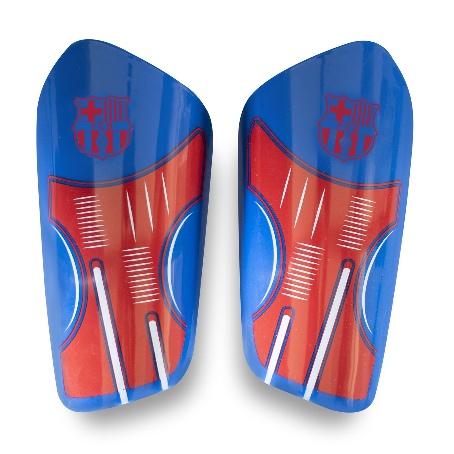 Team Merchandise Slip In Shin Guards - Junior - Barcelona