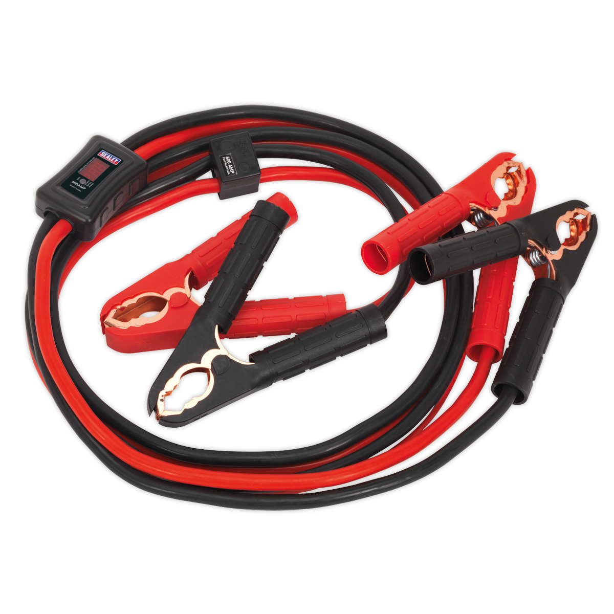 SEALEY - BC25635SR Booster Cables 25mm_ x 3.5m 600A with Electronics Protection