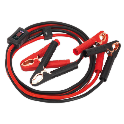 SEALEY - BC25635SR Booster Cables 25mm_ x 3.5m 600A with Electronics Protection