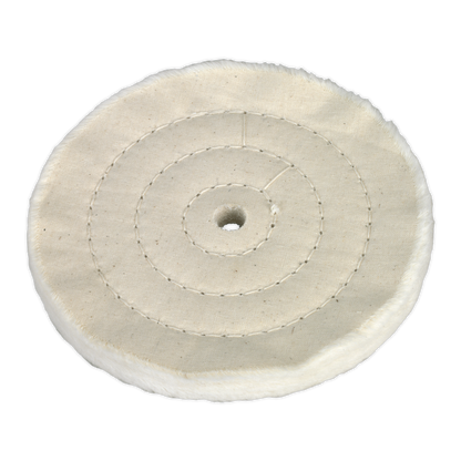 SEALEY - BG150BW Buffing Wheel �150 x 13mm �16mm Bore - Fine