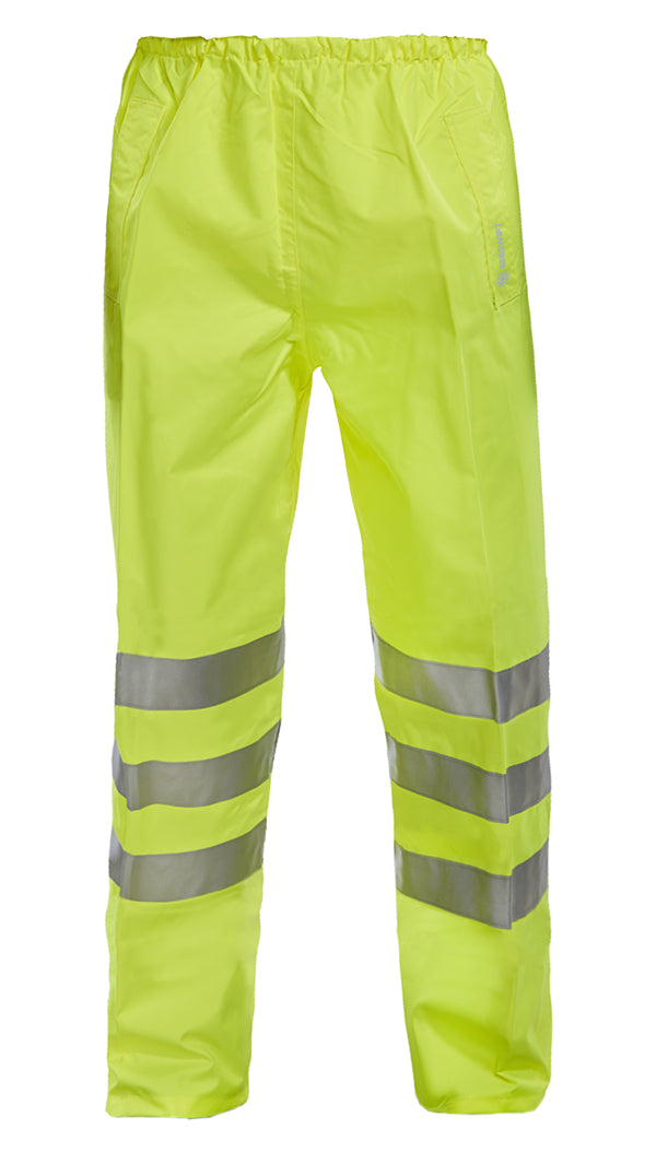 BEESWIFT BIRKDALE HI-VIS WATERPROOF BREATHABLE TROUSERS SATURN YELLOW XXL