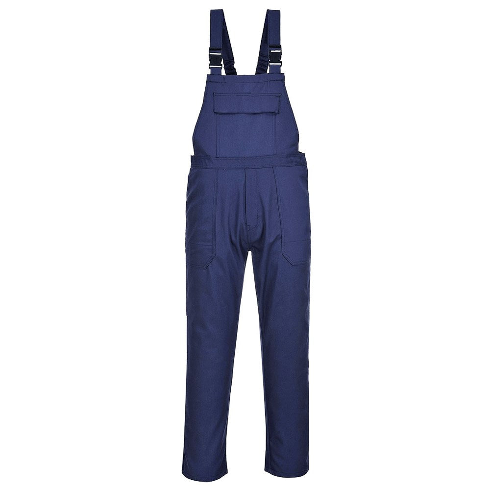 Portwest BIZ4NARM -  sz M Bizweld Bib and Brace - Navy