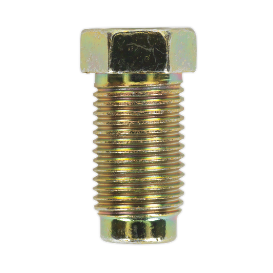 SEALEY - BN10100LM Brake Pipe/Fuel Nut M10 x 1mm Long Male Pack of 25
