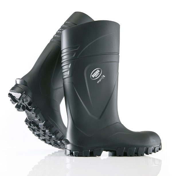 BEKINA STEPLITE X SOLID GRIP FULL SAFETY NON METALIC WELLINGTONS S5 BLACK 09