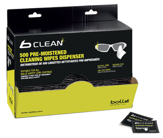 Bolle - BOLLE B500 LENS CLN WIPES(500) -
