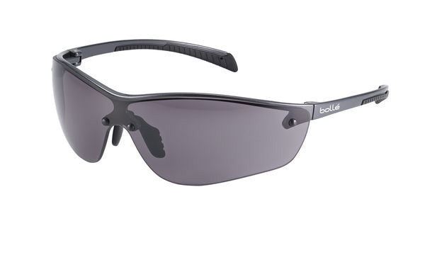 BOLLE SAFETY SILIUM+ PLATINUM GLASSES SMOKE