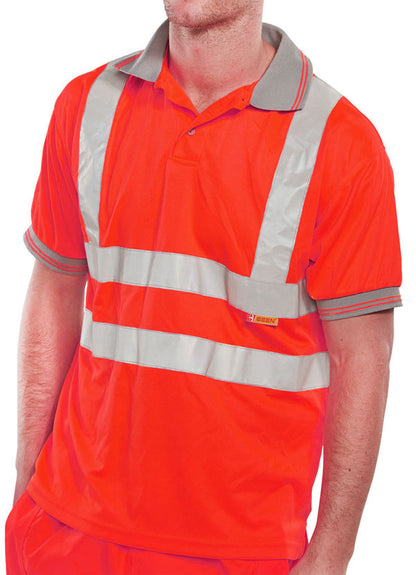 Beeswift - BSEEN EN ISO 20471 POLO RED S - Red