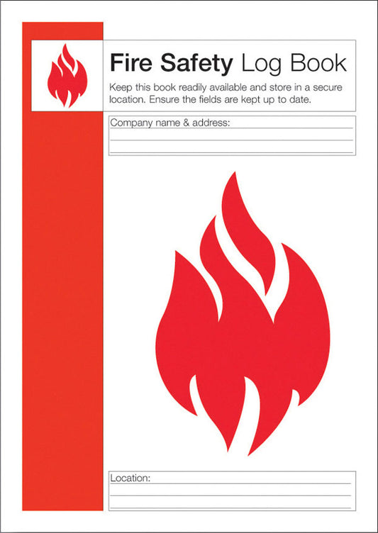 Click - CLICK MEDICAL FIRE SAFETY LOG BOOK (Q4127) -