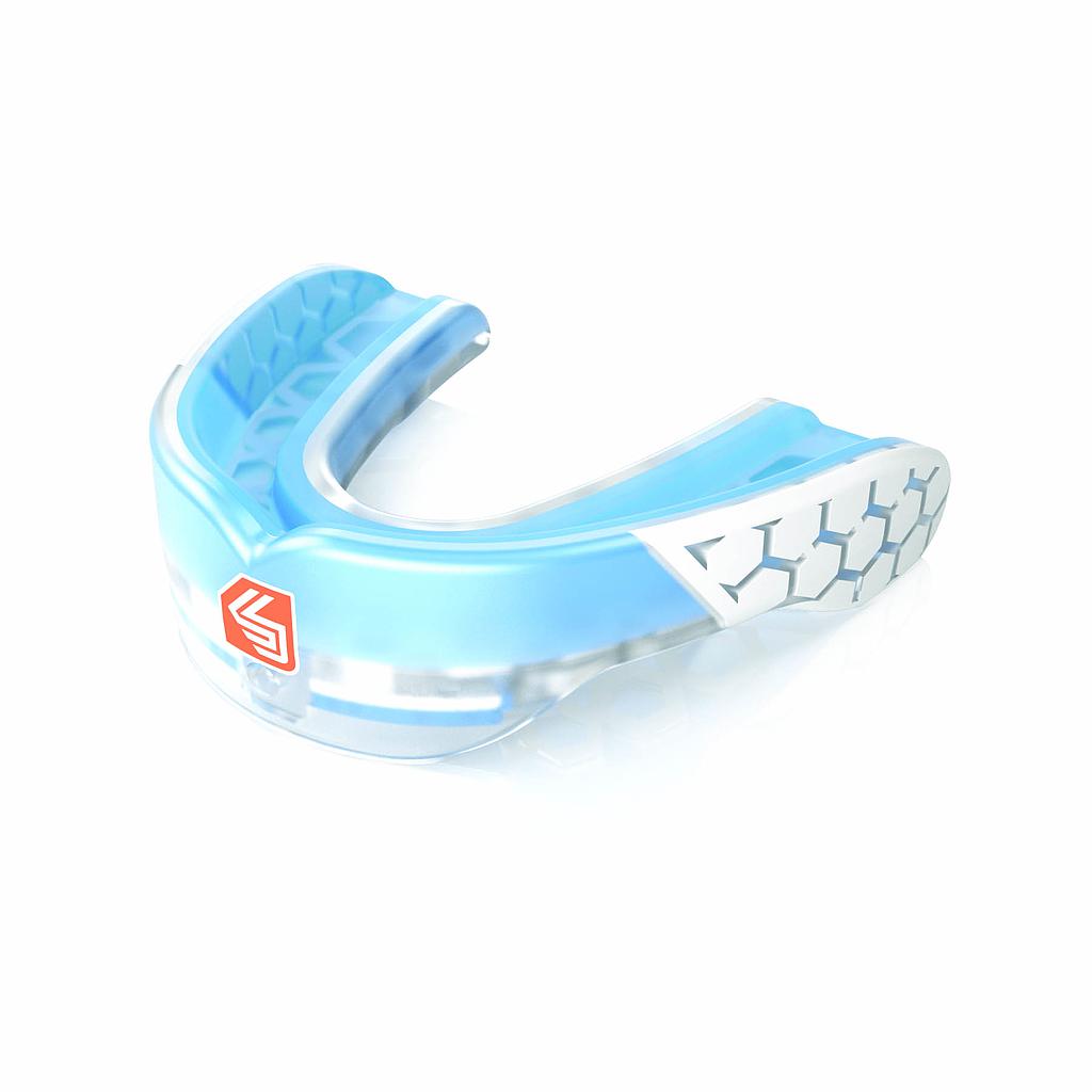 Shockdoctor Gel Max Power Mouth Guard Trans Blue Adult