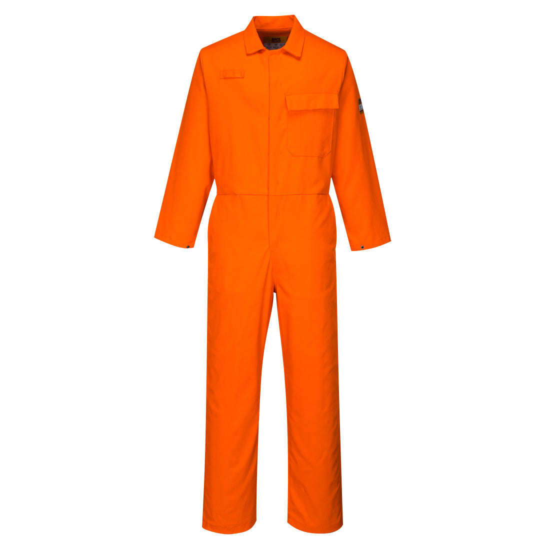 Portwest C030 - Orange Sz S Regular CE Safe-Welder Coverall Boiler Suit Overall