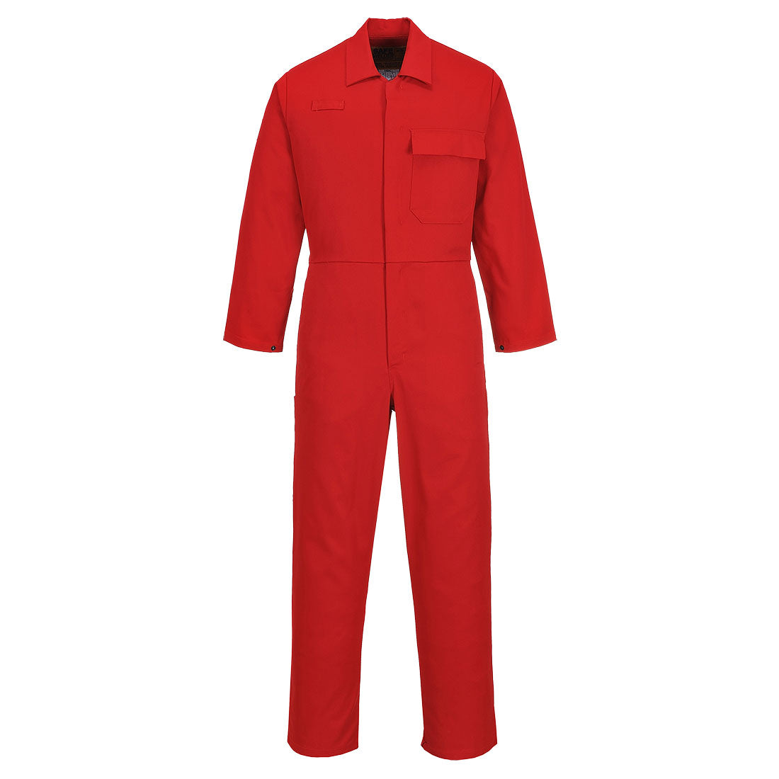 Portwest C030 - Red Sz S Regular CE Safe-Welder Coverall Boiler Suit Overall