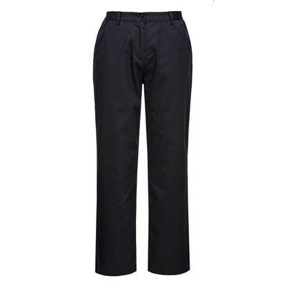 Portwest C071 - Black Sz M Rachel Ladies Chefs Trousers