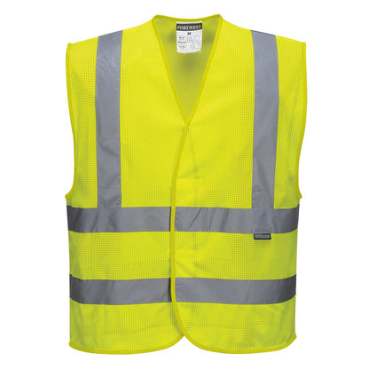 Portwest C370YERXX/3X -  sz 2XL - 3XL MeshAir Band & Brace Vest - Yellow