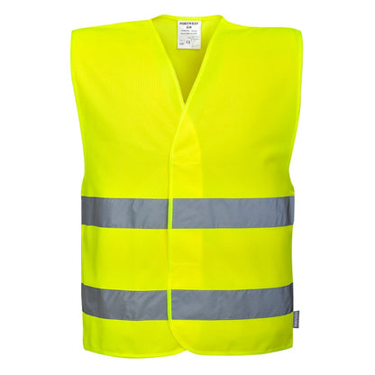 Portwest C405YERS/M -  sz S/M VISITOR Hi-Vis Vest - Yellow
