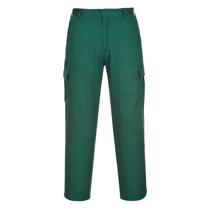 Portwest C701BGR34 -  sz Regular 34 Combat Trouser - Bottle Green