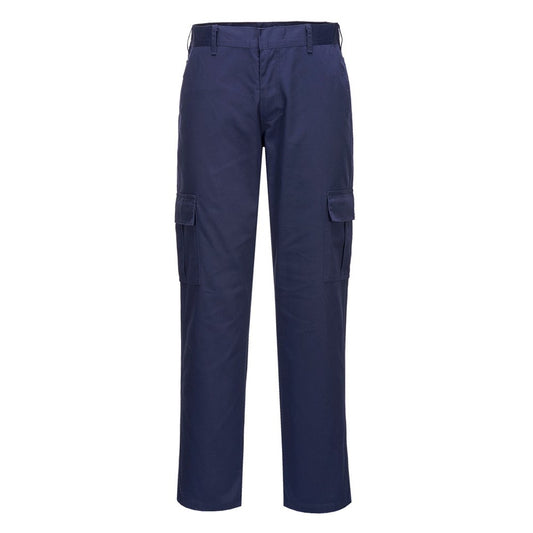 Portwest C711NAR32 -  sz Regular 32 Slim Fit Combat Trouser - Navy