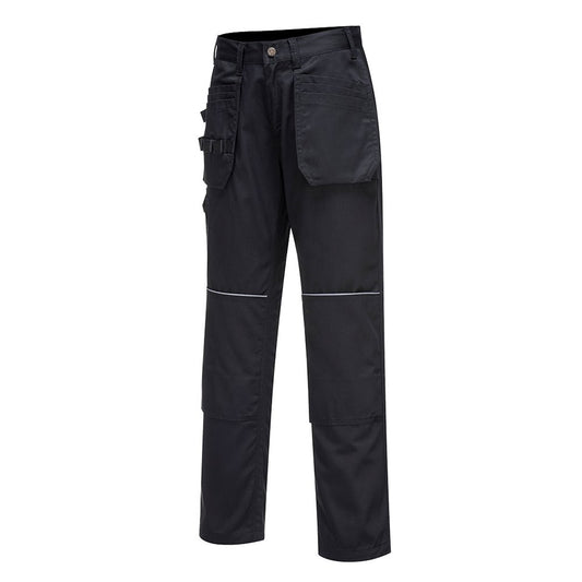 Portwest C720BKT32 -  sz Regular 32 Tradesman Holster Trouser - Black