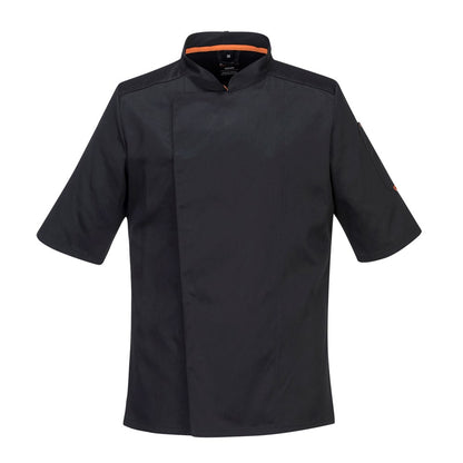 Portwest C738BKRL -  sz L MeshAir Pro Jacket S/S - Black