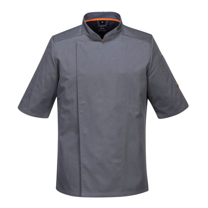 Portwest C738SGRS -  sz S MeshAir Pro Jacket S/S - Slate Grey