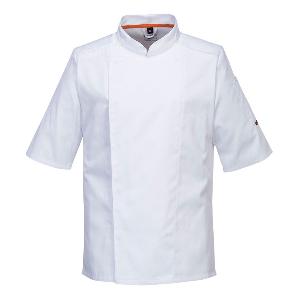 Portwest C738WHRXL -  sz XL MeshAir Pro Jacket S/S - White