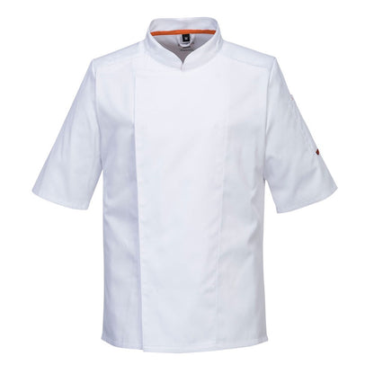 Portwest C738WHRXL -  sz XL MeshAir Pro Jacket S/S - White