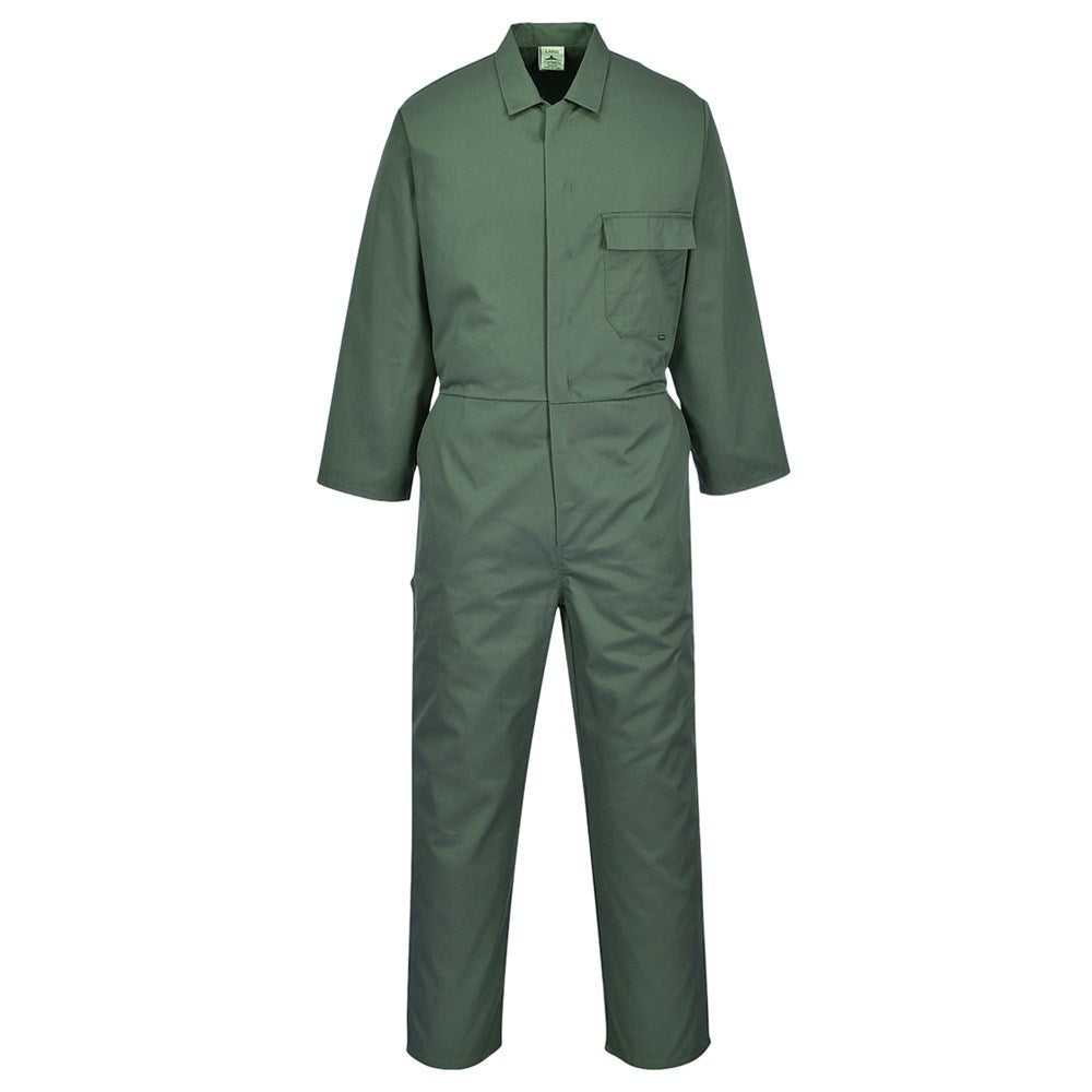 Portwest C802BGRL -  sz L Standard Coverall - Bottle Green