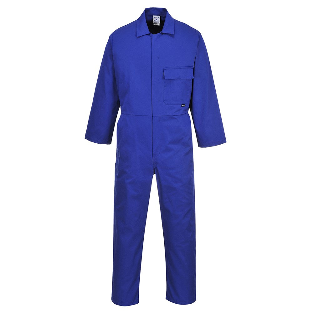 Portwest C802RBRL -  sz L Standard Coverall - C802 Royal Blue