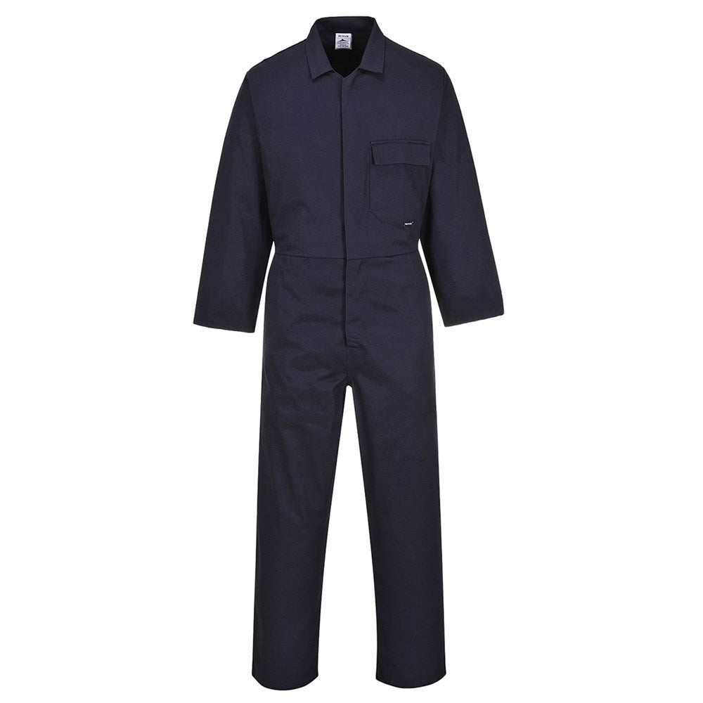 Portwest C806NARXL -  sz XL Cotton Coverall - Navy