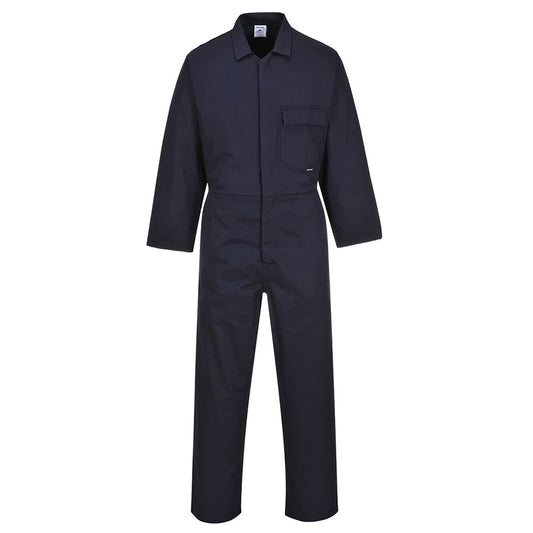 Portwest C806NARL -  sz L Cotton Coverall - Navy